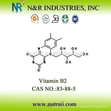 Proveedor confiable Vitamina B2 (riboflavina)